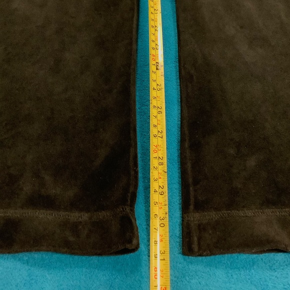 Juicy Couture 90s Velour Flare Pants 34 x 31 Zip Up Hoodie Tracksuit - Picture 7 of 14